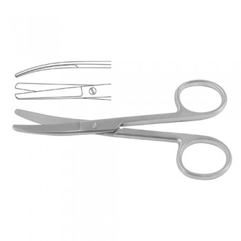 Operating Scissor Curved - Blunt/Blunt Stainless Steel, 14.5 cm - 5 3/4"